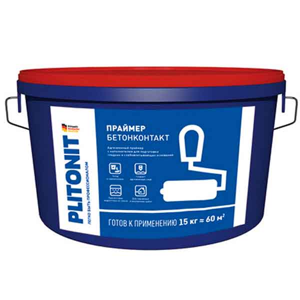 Грунтовка Plitonit БетонКонтакт (15 кг)-4