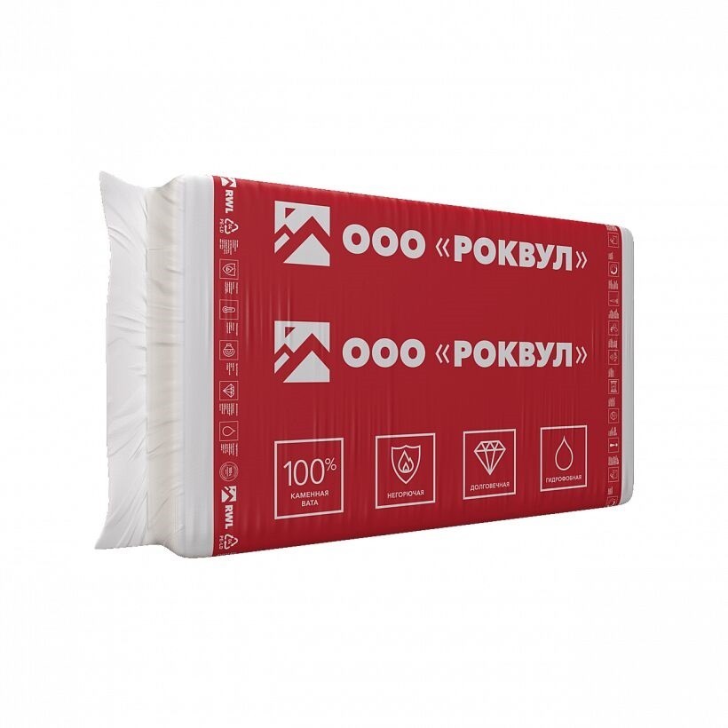 Утеплитель Роквул Каркас Баттс 1000х600х50