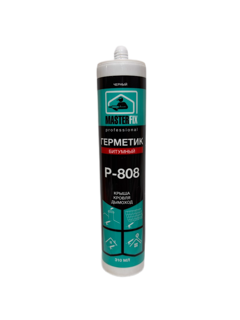 Битумный герметик Masterfix R808 черный