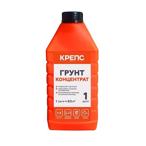 Грунтовка КРЕПС концентрат (1 л)- nav