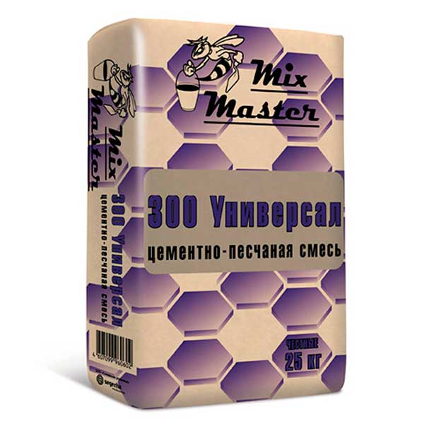 Цементно-песчаная смесь МиксМастер Универсал М300