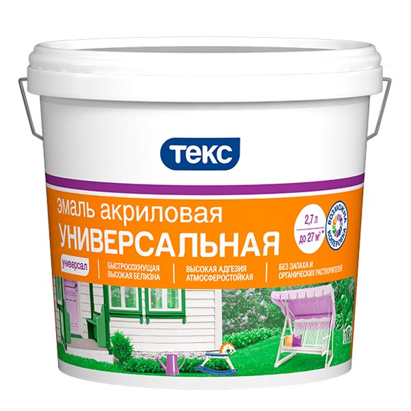 Эмаль Текс Универсал акриловая матовая