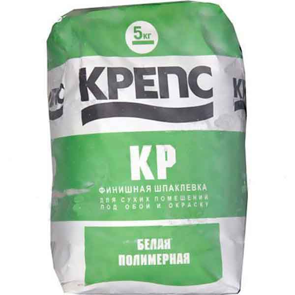 Шпаклевка полимерная Крепс КR 5 кг-0