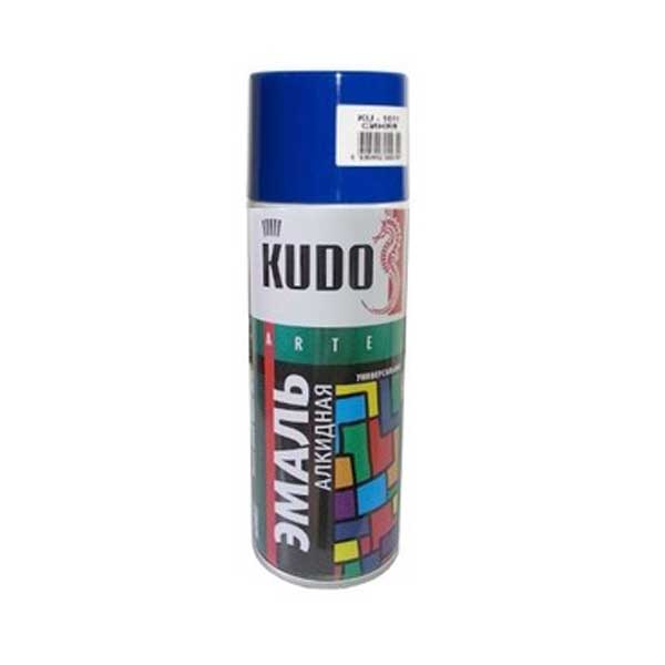 Эмаль-аэрозоль Kudo KU-1011 универсальная синяя