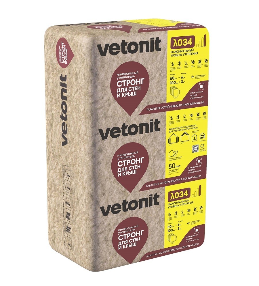 Утеплитель Vetonit Стронг для Стен