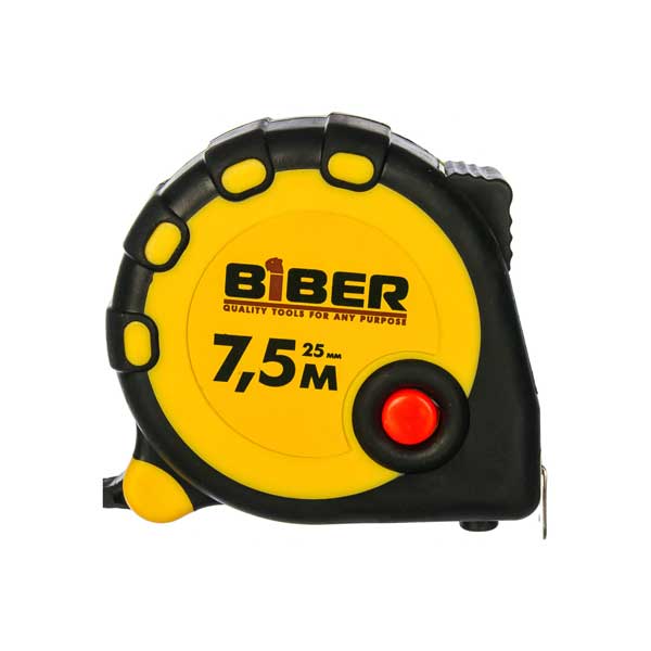 Рулетка Biber Standart 7.5 мх25