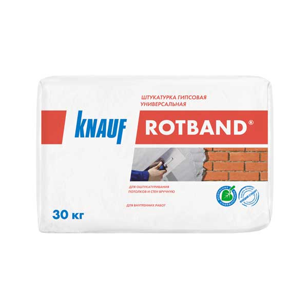 Штукатурка гипсовая Knauf Ротбанд 30 кг- nav