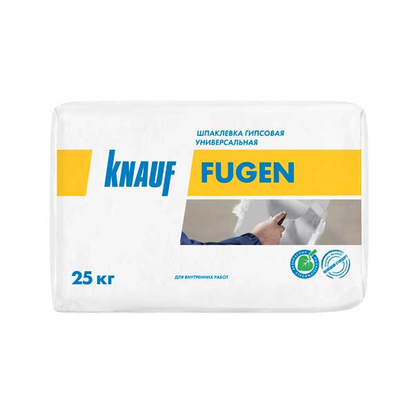 Шпатлевка гипсовая КНАУФ-Fugen 25 кг- nav