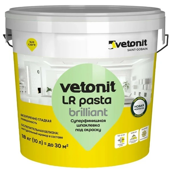 Шпатлевка финишная Vetonit ЛР Паста